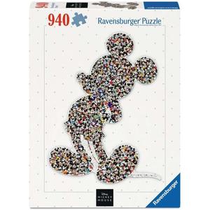 Ravensburger Disney Mickey Mouse Shaped 945 Piece Jigsaw Puzzle for Adults - 12000075 - Handcrafted Tooling, Made in Germany, Every Piece Fits Together Perfectly
