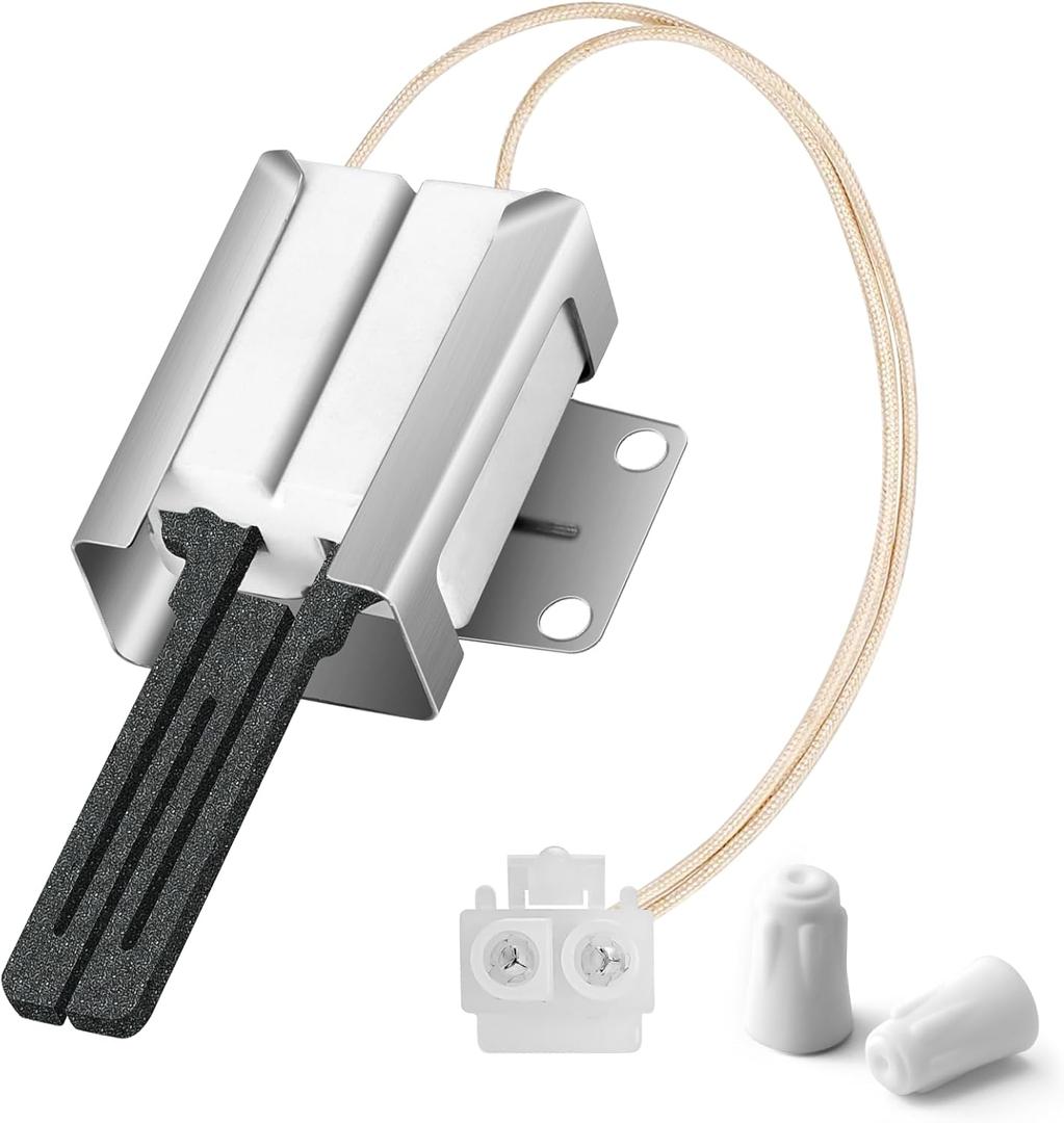 316489403 316489400 Gas Range Oven Igniter 5304534663 Flat Style Ignitor Compatible with Kenmore Frigidaire Crosley Replace 316428500 316428501 5304462661 IG94 AP3963540 White