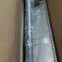 28" Wide Double Pole Snow Shovel Sleigh Scoop Shovel for Driveway Heavy Duty Aluminum Blade Remover Ergonomic Handle Barn Pusher Hand Plow, Easily Remove Sidewalks Ice Removal Winter Tool