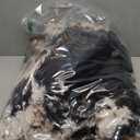 Aimuan Cow Print Duvet Cover Shaggy Fluffy Tie Dye Brown Black Velvet Bedding Set Super Soft Faux Fur Fuzzy Comforter Cover with Pillowcases (Coffee-Black, King)