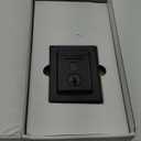 Kwikset Halo Touch Fingerprint Wi-Fi Smart Lock, Keyless Entry Door Low Profile Deadbolt, Geofence Auto-Unlock, Grade AAA Certified, No Hub Easy Install, Matte Black, Square