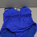 BMJL Women's Tummy Control Swimsuits Mesh Sexy One Piece Bathing Suits Slimming V Neck Swimwear XL