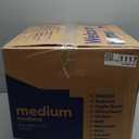 Outdoor Bench Cushion 42 X 18 X 3.5 Inch Thick Waterproof Patio Furniture Cushions, Patio Porch Swing Replacement Seat Pad with Tie Straps and Anti-Slip, for Backyard Garden, Sand