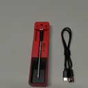 Wireless Meat Thermometer 6 Sensors Accuracy Digital Food Thermometer 0.5S Instant Read, IP67 Waterproof for BBQ, Grill, Smoker, Oven, Air Fryer,Red