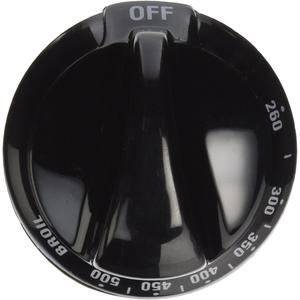 GE WB03K10159 Range/Stove/Oven Thermostat Knob , Black