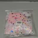 FYMNSI Kids Girls Flower Girl Dress Sheer Mesh Long Sleeve Ruffle Tulle Tutu Dress Toddler Baby Wedding Birthday Xmas Dresses (18-24 Months, Pink Polka Dots)