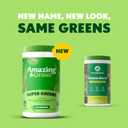 Amazing Grass Super Greens Powder, Organic, Greens Superfood Powder, Smoothie Supplements, Supports Digestion, Probiotics, Spirulina, Beet Root, Original, 60 Servings, 16.9 Ounce (Packaging May Vary) (EXP 12/17/26)