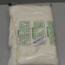 Dynamene Extra Long Shower Curtains - Waffle Fabric 90 Inches Long Heavy Duty Cloth Shower Curtains for Bathroom, 256GSM Tall Hotel Luxury Shower Curtain Set with 12 Plastic Hook, 72x90, Cream/Ivory