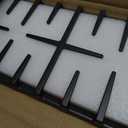 WB31X27150 Cast Iron Burner Grate Replacement for GE Stove Parts JGBS66REKSS JGB700SEJ4SS JGSS66SEL1SS JGSS66SEL3SS, WB31X24737 Center Burner Grate Surface Cooktop for General Electric Gas Range Parts