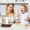 Sourdough Starter Warmer Precise 1F Thermostat Control (70-100F) Sourdough Warming Mat for Kitchen Auto Warming On/Off, 12-Hour Timer,Perfect for Sourdough Fermentation & Home Baking (Wood Grain)