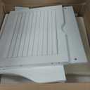 Household Essentials Single Load Hamper Cabinet Seat, White