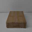 Double Layer Bread Box for Kitchen Countertop, Large Breadbox Bread Container Storage with Windows, Wooden Farmhouse Bread Holder (Natural Bamboo)