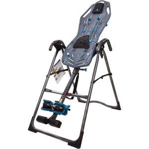 TEETER FitSpine X3A Inversion Table with 8Point Floating Suspension, TPin Ankle Lock System, Lumbar Bridge, Acupressure Nodes, and Headrest Pillow