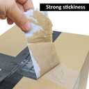 BOMEI PACK 5 Pack Black Duct Tape Roll Crafts, Residue Free Duct Sealing Tape Multi Pack, 8.3Mil x1.88Inch x 35Yds