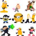 Minions Despicable Me 4 - Mega Battle Countdown Calendar | 10 2inch Surprise Collectible Toy Figures Inside in the Form of Mini Minion Figures and Other Characters