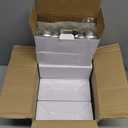 Plustool 6 Pack Brushed Nickel Door Knobs,Privacy Door Knob with Lock, Interior Doorknobs Silver, Keyless Door Locks Set for Bedrooms Bathrooms, Reversible for Left/Right Door Handle