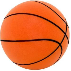 Swerve Sports Ball 8'' Silent Basketball: Shell, Sport Use Basketball