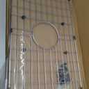 Serene Valley Sink Bottom Grid 24-1/8" x 12-5/8", Centered Drain with Corner Radius 1-1/2", Sink Protector NLW2412C