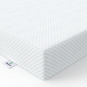 Mini Crib Mattress, 38x24x4 Inch Dual Sided 2-Stage Firmness Portable Baby Mattress for Mini, with Cooling Gel Memory Foam, Waterproof & Washable Cover and Non-Slip Base, White