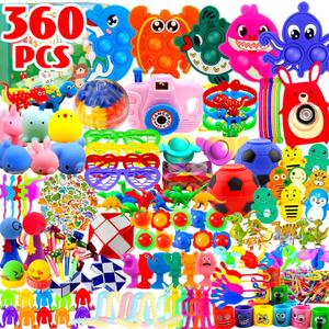360 PCS Party Favors for Kids, Fidget Toys Pack, Party Toys, Birthday Gift, Treasure Box for Students Rewards, Goodie Bag Stuffers, Carnival Prizes,Pinata Filler, Bulk Toys for Classroom