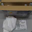 Baby Bed Rail Guard for Toddlers - 47" Toddler Bed Side Rails for Twin, Full, Queen Bunk Size Bed Swing Down Bedrail Extral Tall Child Safety Side Railing Guards for Kids (Grey)