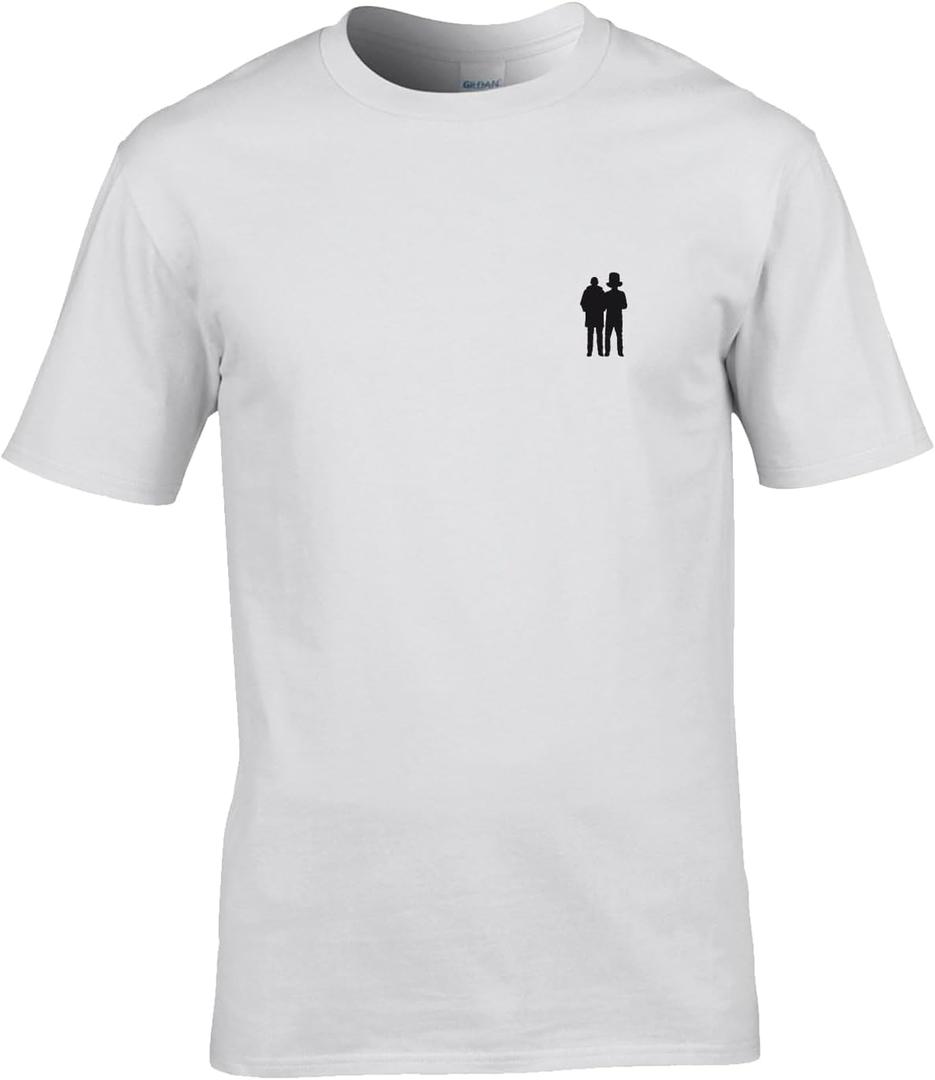 Unisex-Adult Blossom Silhouette T-Shirt (Medium)