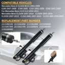 Rear Air Shock Absorber w ADS Compatible with Mercedes-Benz W211 E320 E350 E500 E550 CLS500 CLS550 2003-2011 OE: 2113200631