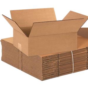 BOX USA Shipping Boxes Medium 12"L x 9"W x 4"H 25-Pack - Corrugated Cardboard Box for Moving, Mailing, Packing, Packaging and Storage