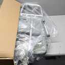 DMI Tub Transfer Bench and Shower Chair with Non Slip Aluminum Body, FSA Eligible, Adjustable Seat Height and Cut Out Access, Holds Weight up to 400 Lbs, Bath and Shower Safety, Transfer Bench