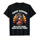 Thanksgiving Turkey Running Outfit Gear Costume Turkey Trot T-Shirt Size M