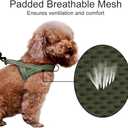 Plutus Pet No Pull Dog Harness with Breathable Mesh Padded, Adjustable Reflective Escape Proof Dog Harness, Quick Fit Dog Vest Harness for Dogs(L, Ranger Green)
