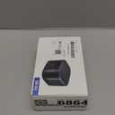 Magicteam White Noise Machine with 20 Non Looping Natural Soothing Sounds Memory Function 32 Levels of Volume Powered by AC or USB and Sleep Sound Timer Therapy for Baby Kids Adults Black