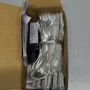 JMEXSUSS 33ft 100 LED Easter Lights for Indoor Outdoor Use, 8 Modes Connectable Easter String Lights Plug-in, Clear Wire Colorful Christmas String Lights Outdoor Waterproof