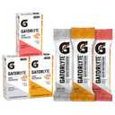 Gatorlyte Rapid Rehydration Electrolyte Beverage, Variety Pack, Lower Sugar, Specialized Blend of 5 Electrolytes, No Artificial Sweeteners or Flavors, 18 pack, 1 pack mixes with 16.9oz (500ml) water (EXP 10/17/26)