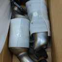 Upgrade Front & Rear Converter Compatible with 2011-2019 Chrysler Town & Country, Dodge Grand Caravan, Journey, Avenger, 200 3.6L Replace 674121 (EPA Compliant)