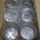 24 Pack Plastic Cylinder Vases, 4 6 8 10 Inch Tall Acrylic Cylinder Clear Flower Vase Set Bulk Glass Like Large Round Plastic Vases for Centerpiece Wedding Home Office