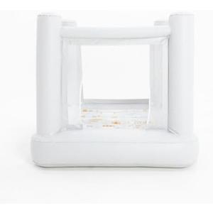 PLAYSMOL Mini City Inflatable Bounce House, Jumping House for Indoor Play, Bouncy Castle for Toddlers & Kids 3-6, Easy Set Up & Storage