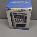 BAODLON Piggy Bank for Kids, ATM Machine Bank for Real Money with Debit Card, Bill Feeder, Coin Recognition, Balance Calculator, Electronic Savings Safe Box, Cool Stuff Toys Gifts for Teen Boys Girls (Black)