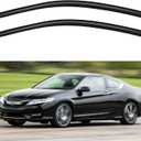 Window Visors Rain Guards Shield for 2013-2017 Honda Accord Coupe, Out-Channel Window Vent Wind Deflectors Visors Shades for 13-17 Accord