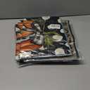 5 x Doncida 3 Pack Happy Halloween Thanksgiving Christmas Garden Flag 12x18 inch Double Sided Burlap Pumpkin Welcome Fall Holiday Small Yard Flag for Outside Decoration