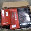 Durago Professional Series Rear Vented Brake Rotor 2 Pack BRR55057 + A-Premium BPD78500 Ceramic Brake Pads for 99–06 Silverado Sierra Tahoe