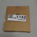 Homotek Recessed Sliding Closet Door Finger Pulls, 2-3/4 Inch Square, 2-1/8 Inch Diameter, Stainless Steel, Flush Handles for Pocket, Bypass, Barn Door Drawer Pulls (Brushed Gold, 2 Pack)