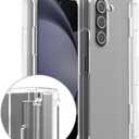 araree Nukin 360 Samsung Galaxy Z Fold 5 Case with Hinge Protection, Lightweight Full Body Protective Hard PC Cover Designed for Samsung Galaxy Z Fold 5 5G(2023) - Clear Matt