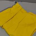 Lukovee Dog Raincoat, Adjustable Dog Rain Jacket with Clear Hooded Double Layer for Dogs, Waterproof Rain Coat Poncho with Reflective Storage Pocket & Rim (Yellow, XXL)