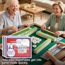 Mahjong Card 2026 Official Mahjong Cards 2026| 2026 Mahjong Cards Official Large Print| Easy to Read Mahjong Card for Enthusiasts(4PCS)