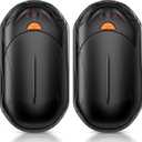 AI Hand Warmers Rechargeable 2 Pack, AI Smart Chips Electric Hand Warmers, 20Hrs Long Safe Heat, Portable Pocket Heater, Gifts for Christmas, Outdoor, Hunting, Golf, Camping Accessories, Small
