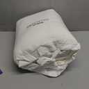 Bedsure Cotton Duvet Cover Set - 100% Cotton Waffle Weave Coconut White Duvet Cover Oversized King Size, GentleSoft and Breathable Bedding Set for All Season, 3 Pieces, 120"x98"