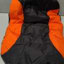 Lawn Tractor Seat Cover Fits for Husqvarna/Ariens - Weatherproof Durable Lawn Mower Seat Cover for Most Riding Mowers,Medium,Orange/Black