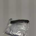 SATINIOR 6 Pcs Women's Rain Bonnet with Visor Clear Waterproof Plastic Rain Bonnet Hat for Women Female (Black Edge)