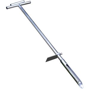 40 Inches Professional Stainless Steel Soil Sampler Probe with Ejector Foot Pedal Reusable Sample Bag, Soil Test Kits for Lawn Garden Farm Soil Sampling